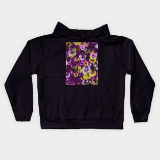 Purple 406 by Kristalin Davis Kids Hoodie